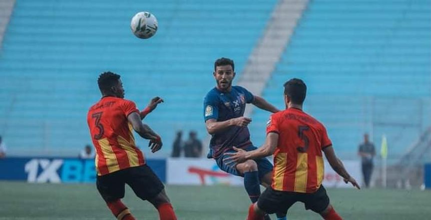 سقوط أمطار على ملعب مباراة الأهلي والترجي في دوري أبطال أفريقيا