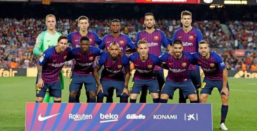 18 لاعبا في قائمة برشلونة لمواجهة بلد الوليد