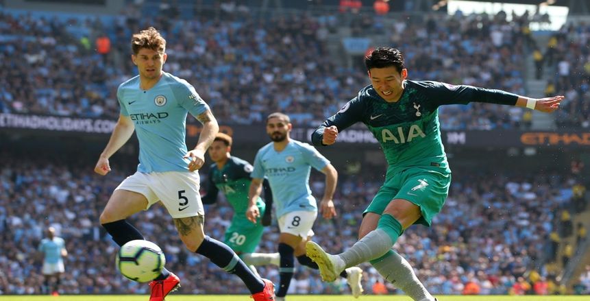 بالفيديو| مانشستر سيتي يفوز على توتنهام بهدف ويستعيد صدارة الدوري الإنجليزي