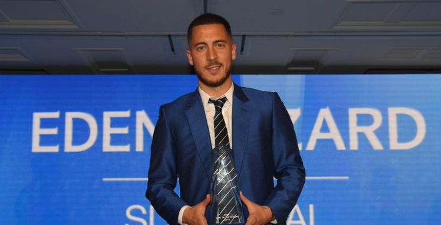 هازارد يحقق رقما قياسيا جديدا بحصد الجوائز الموسمية من تشيلسي