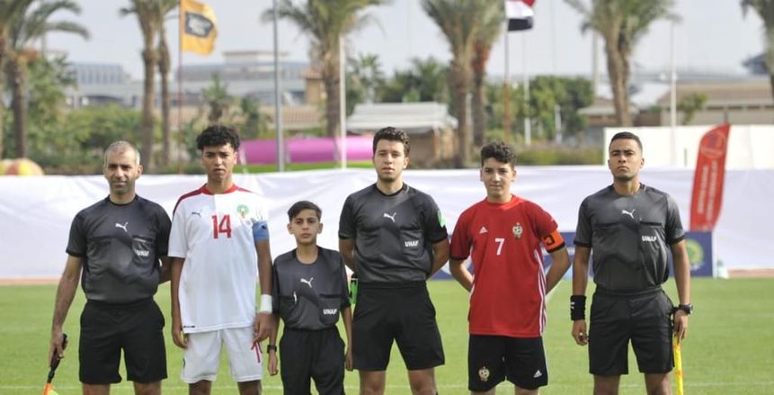 زكريا الغيفي أصغر حكم في أفريقيا يشارك بمباراة المغرب وليبيا