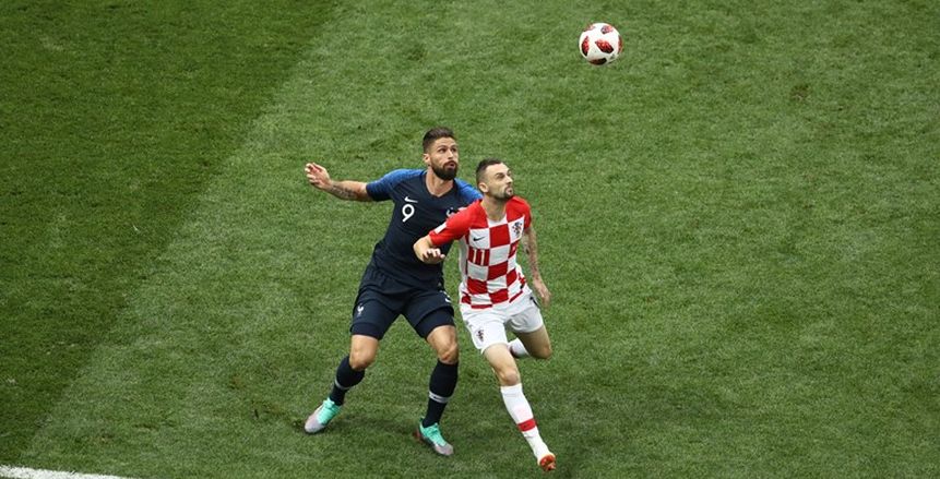 بالفيديو| فرنسا تحرز أول أهدافها في شباك كرواتيا