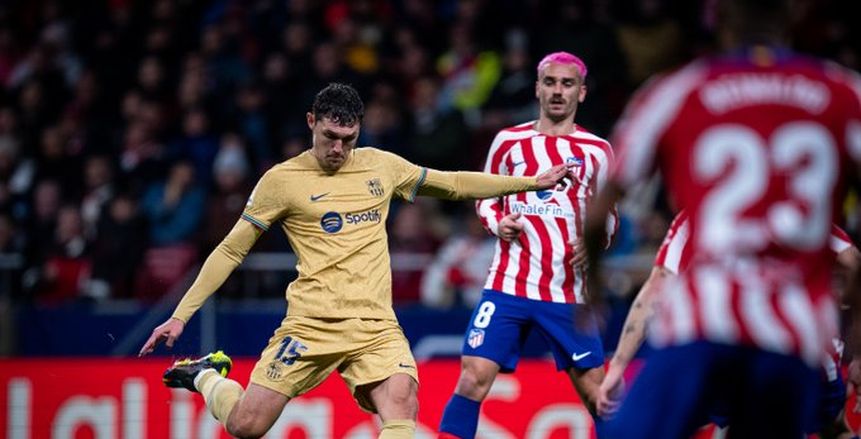 قمة نارية بين أتلتيكو مدريد وبرشلونة.. الموعد والقنوات الناقلة والتشكيل المتوقع