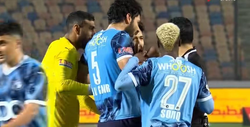 بيراميدز يتأخر بهدف أمام الجيش الملكي في الشوط الأول من أبطال أفريقيا