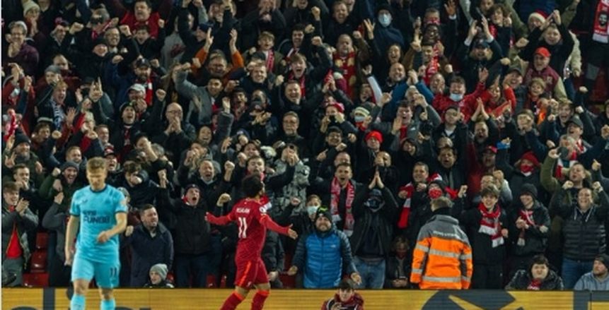 صلاح يقود ليفربول لإسقاط نيوكاسل بهدف تاريخي وينفعل على كلوب