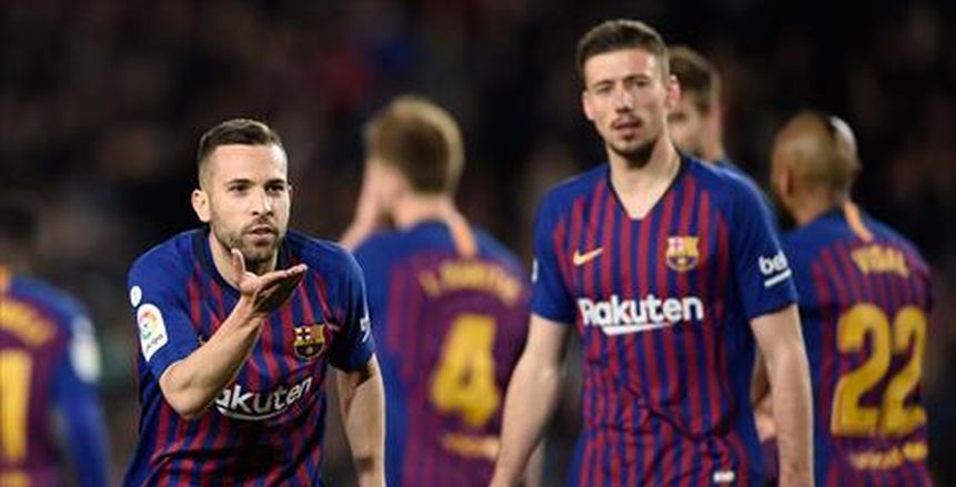 برشلونة: إصابة ألبا في وتر عضلة الفخذ الأيمن أمام خيتافي