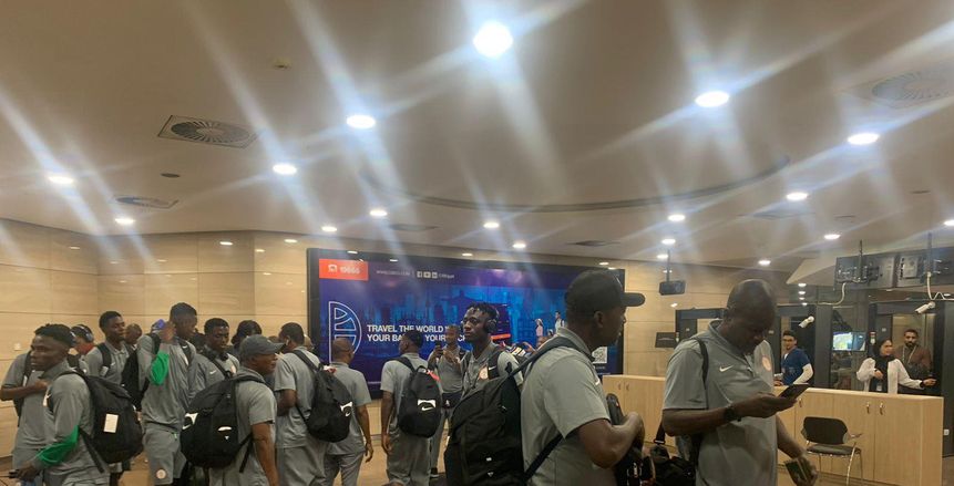 وصول بعثة منتخب نيجيريا إلى القاهرة للمشاركة في أمم إفريقيا للشباب
