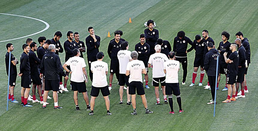 الإصابات تطارد لاعبى المنتخب قبل موقعة السعودية ومشاورات للتعاقد مع «فان مارفيك» بعد المونديال