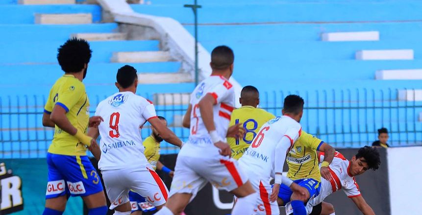 تقنية الفار تلغي ركلة جزاء للزمالك أمام طنطا