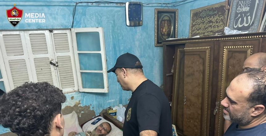 تطورات الحالة الصحية لمشجع غزل المحلة المصاب خلال مباراة جمهورية شبين
