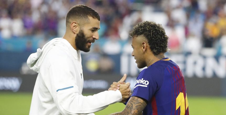 «نيمار» يودع زملائه في ريال مدريد