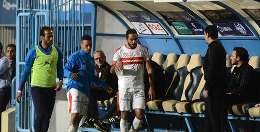 بالصور.. كواليس غضب كهربا بعد استبداله في مباراة الزمالك وسموحة