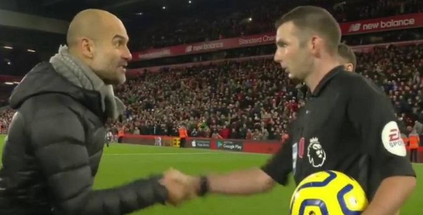 "ديلي ميل": مانشستر سيتي تقدم بشكوى ضد حكم مباراته أمام ليفربول