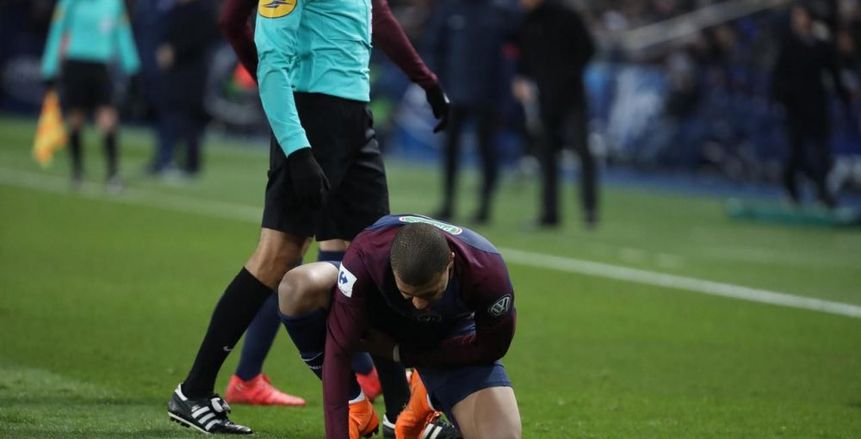 اختبار طبي يحدد مشاركة كيليان مبابى أمام ريال مدريد