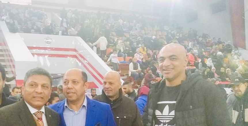 أحمد سليمان ومصطفى بدوي يقتحمان مؤتمر مرتضى منصور بنادي الزمالك