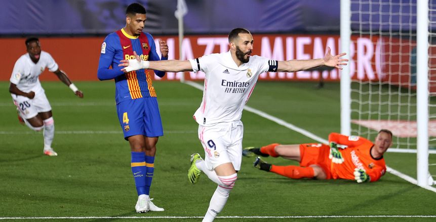 بنزيما يقود ريال مدريد وديباي مع برشلونة.. تشكيل كلاسيكو الأرض