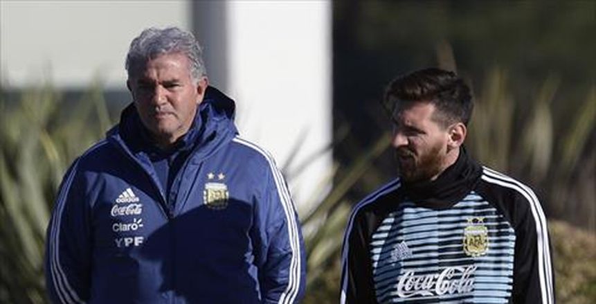 بالصور| ميسي يلتحق بتدريبات المنتخب الارجنتيني