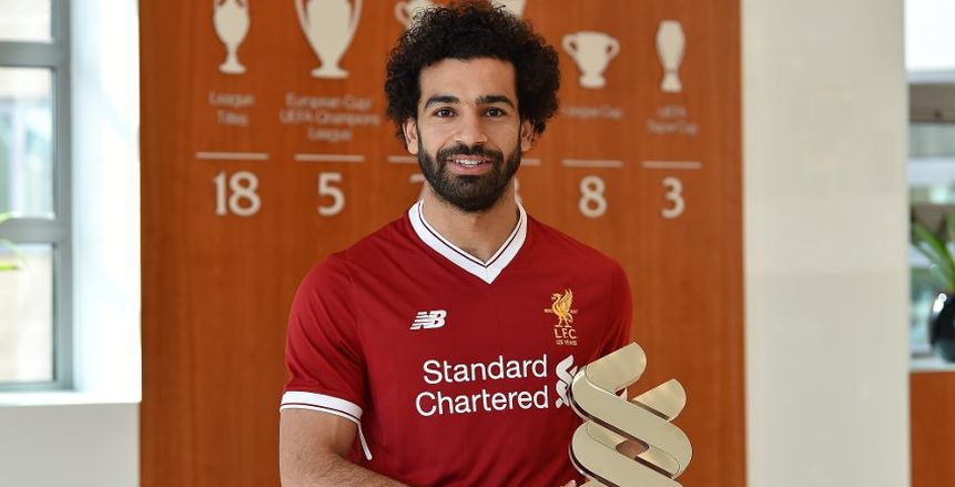 بالفيديو| محمد صلاح لاعب الشهر في ليفربول
