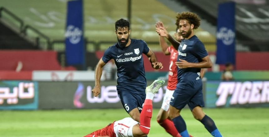 أحمد العجوز يهدر فرصة هدف مؤكد لـ إنبي أمام الأهلي