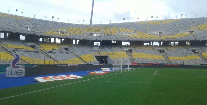 برج العرب جاهز لاستضافة لقاء الأهلي والاتحاد