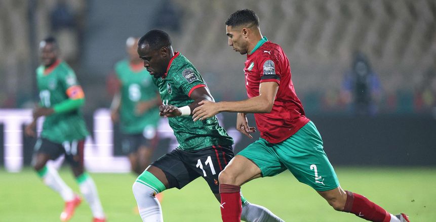 حكيمي ينقذ المغرب من فخ مالاوي بأمم أفريقيا.. «منافس مصر المحتمل»