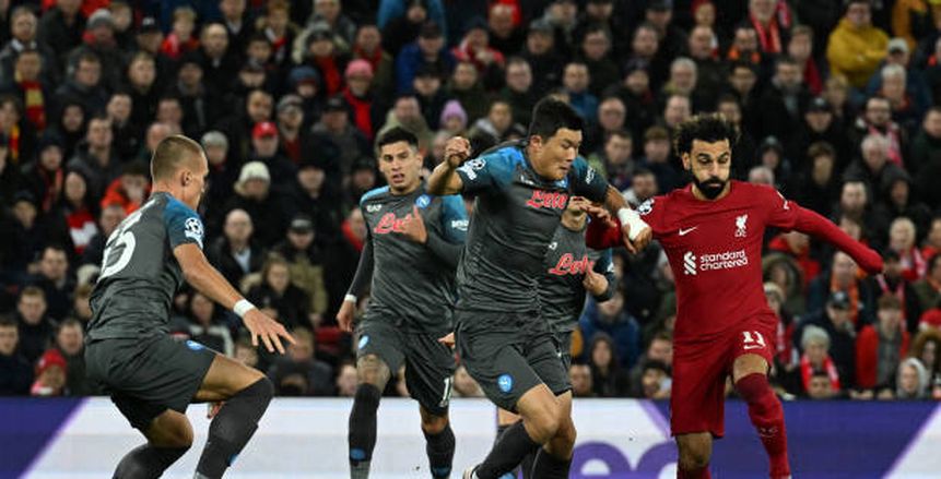 التعادل السلبي يحسم الشوط الأول بين ليفربول ونابولي بدوري أبطال أوروبا