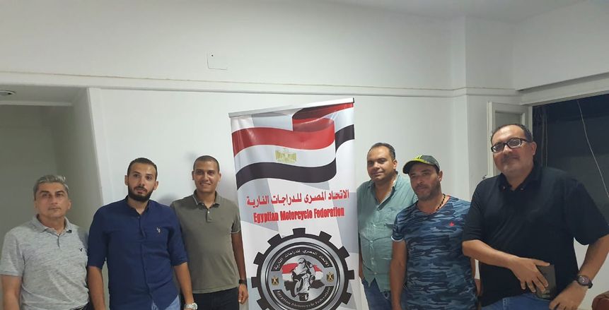 ‎استمرار قيد المتسابقين في منافسات الاتحاد المصري للدراجات النارية