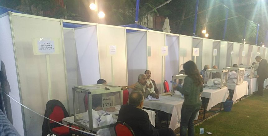 انتهاء التصويت بانتخابات نادي هليوبوليس