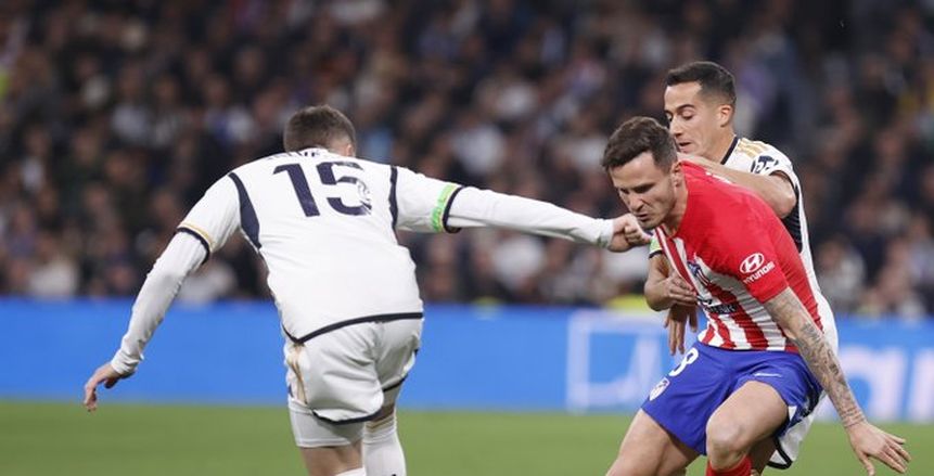 الريال يتفوق بهدف في الشوط الأول أمام أتلتيكو بديربي مدريد