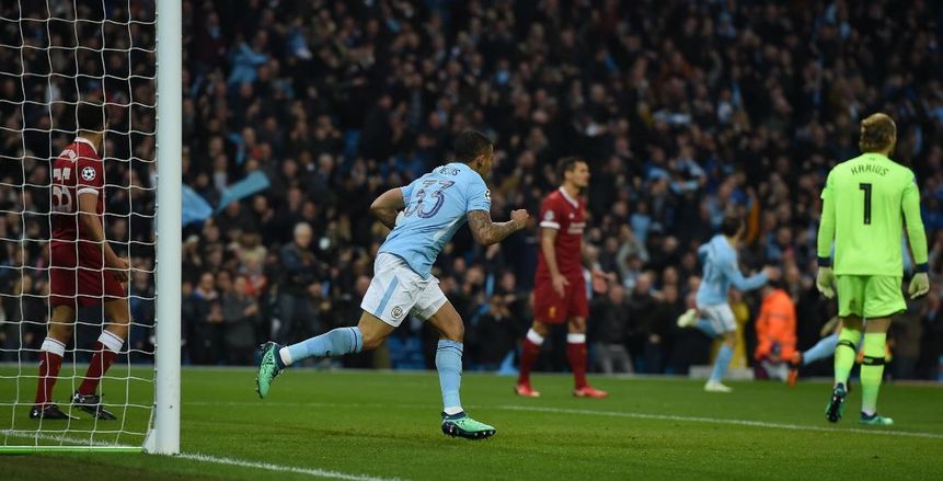 بالفيديو| مانشستر سيتي يتقدم على ليفربول بهدف «خيسيوس» في الشوط الأول