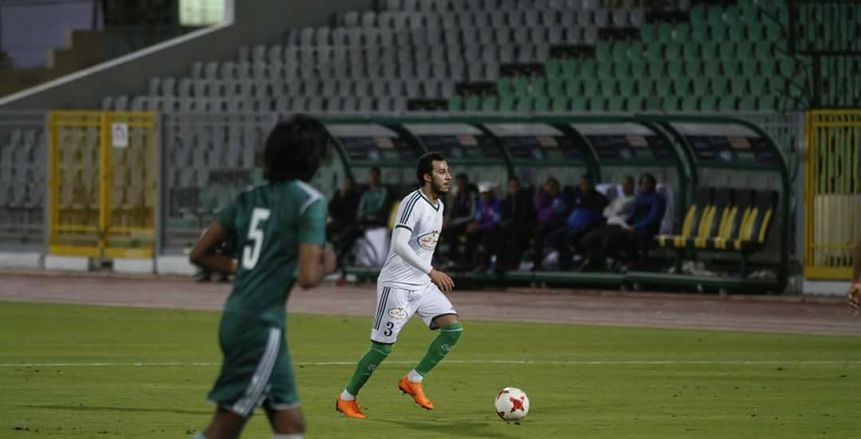 ظهور جيد لمدافع المصري في مباراة الشباب بعد غياب 6 أشهر