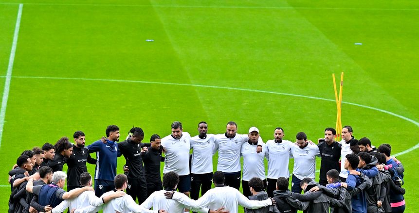 موعد مران الزمالك الرئيسي قبل صدام كايرز تشيفز في الكونفدرالية