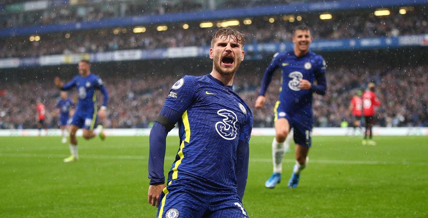 فيرنر يقود هجوم تشيلسي أمام إيفرتون في الدوري الإنجليزي