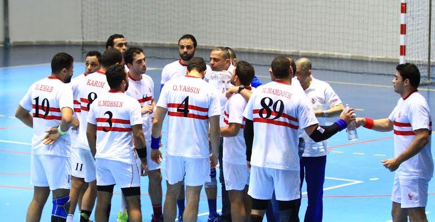 الزمالك يحقق أول فوز له بدورى محترفى اليد على حساب الزهور