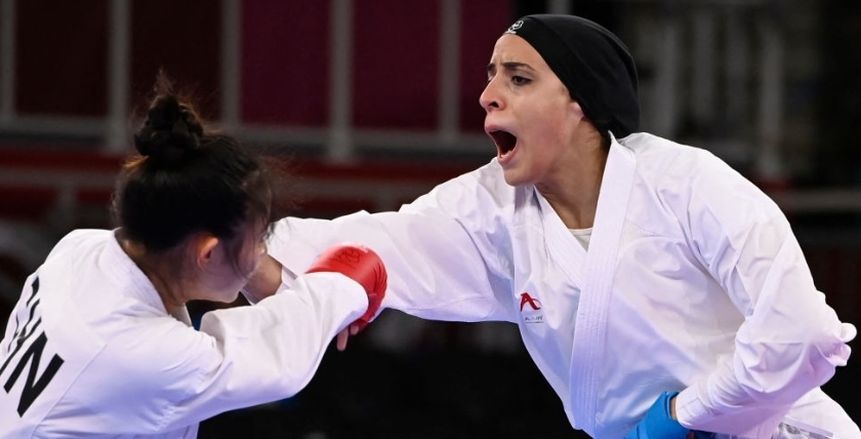 اتحاد الكاراتيه: تتويج فريال أشرف بالميدالية الذهبية كان متوقعا