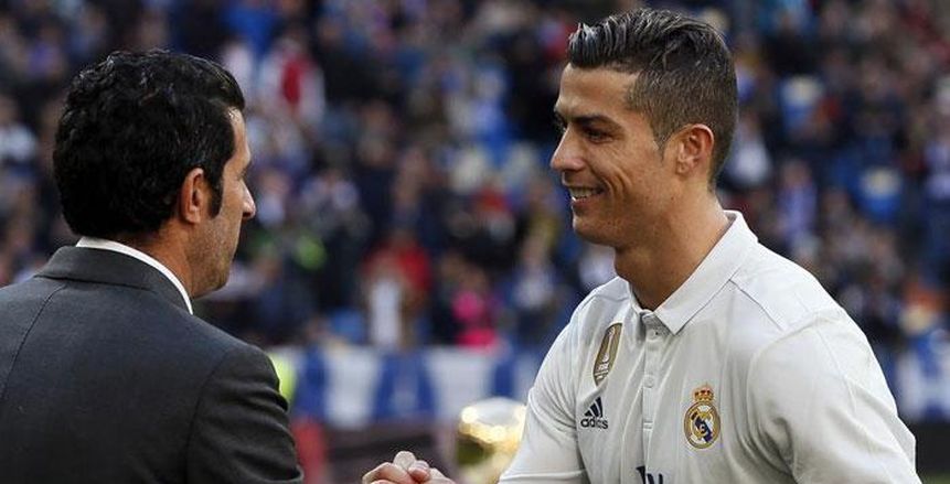 فيجو يحرض «رونالدو» للرحيل عن ريال مدريد