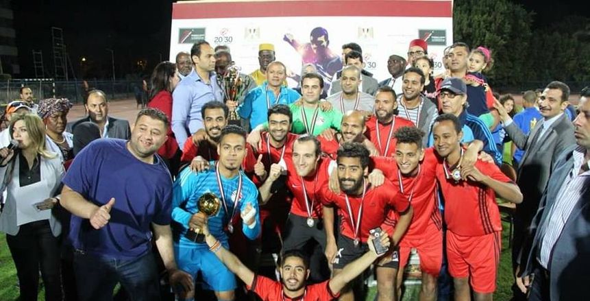 وزير الشباب والرياضة يتوج منتخب مصر ببطولة محاكاة أفريقيا
