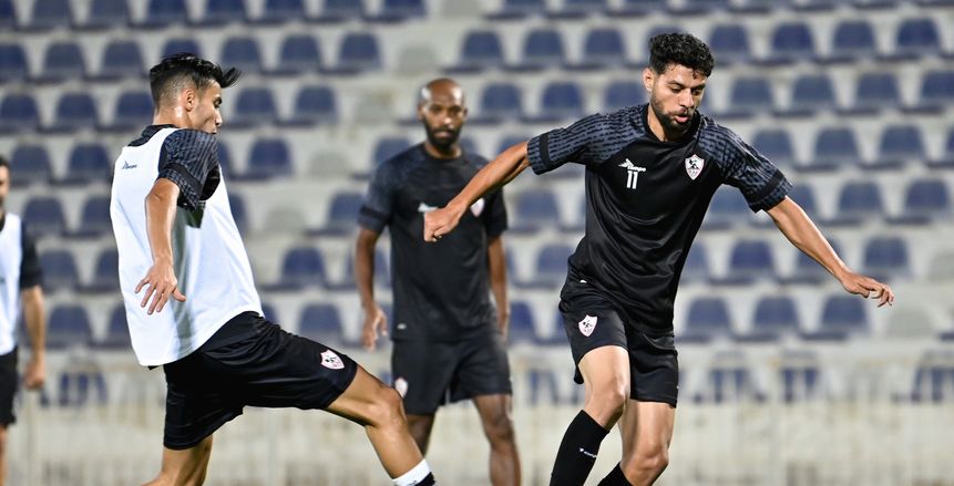 تدريبات منفردة لـ مصطفى شلبي بالزمالك.. وتطور جديد في إصابة دونجا