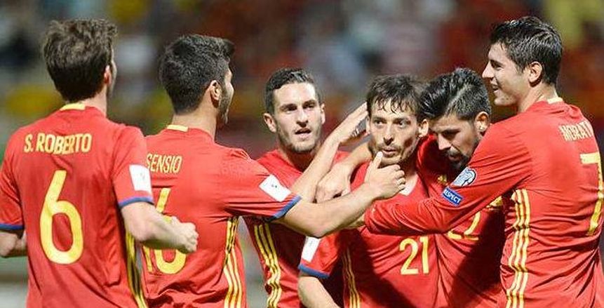"كوستا وإيسكو وبيدرو" يقودون منتخب إسبانيا في مواجهة كولومبيا