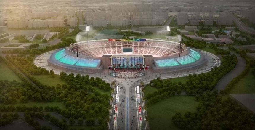 بالصور| التصميم النهائي لاستاد القاهرة وانتهاء أعمال المدرجات