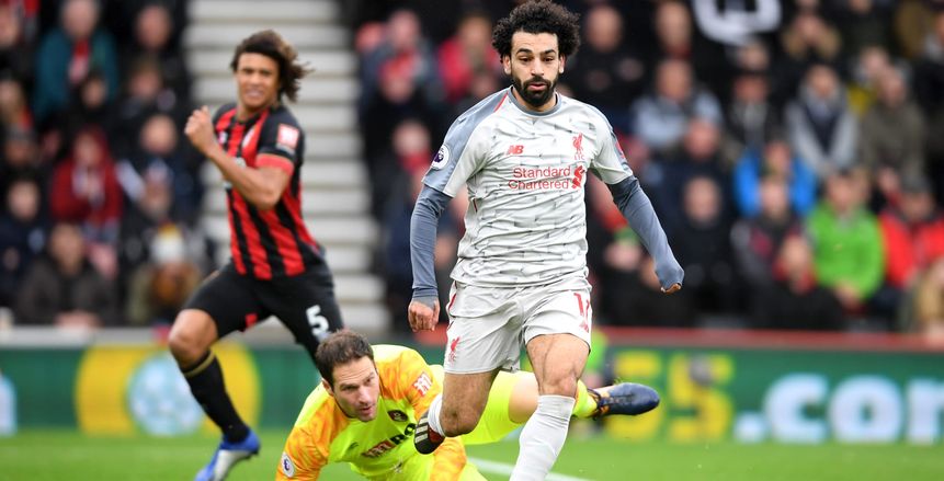 8 أهداف في 6 لقاءات.. محمد صلاح زائر دائم لشباك فريق بورنموث