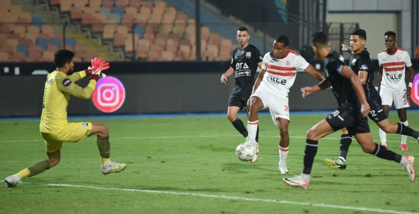 أهداف مباراة الزمالك وزد في دوري NILE.. ناصر منسي يعادل النتيجة
