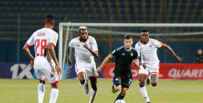 ويلفرد كانون يسجل الهدف الخامس لبيراميدز أمام نواذيبو الموريتاني