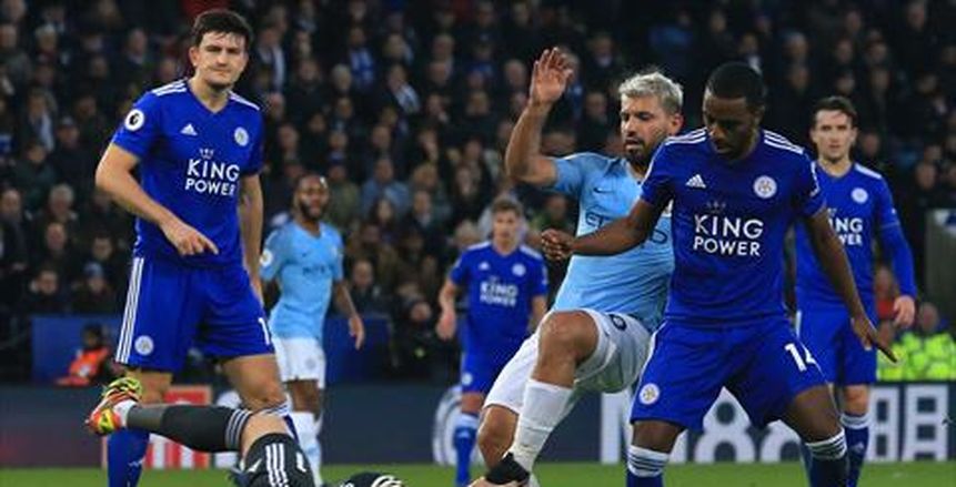 الدوري الإنجليزي| التعادل الإيجابي يجمع مانشستر سيتي و«ليستر» في الشوط الأول