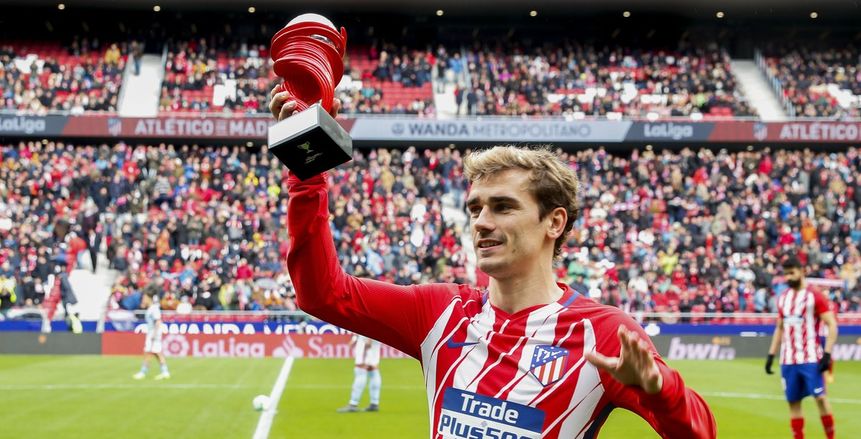 أتلتيكو مدريد ينفي اهتمام برشلونة لضم «جريزمان»