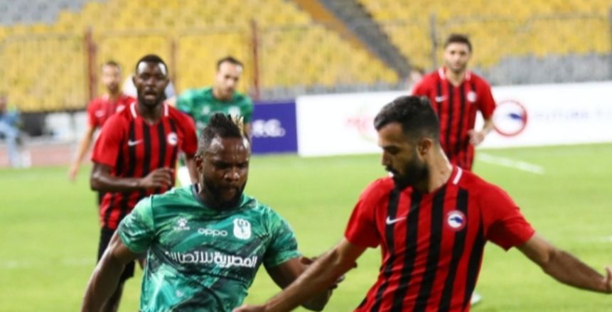 المصري يتعادل مع فيوتشر بهدف لكل منهما في الدوري