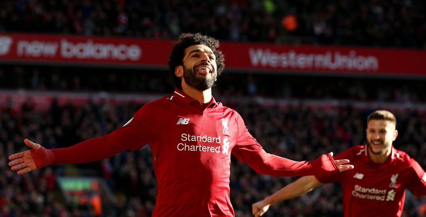 بالصور| إذاعة مباراة ليفربول وكارديف عبر شاشة ملعب برج العرب