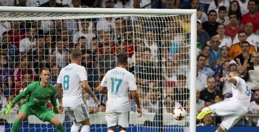 بنزيما يقود هجوم ريال مدريد أمام إشبيلية بالدوري الإسباني