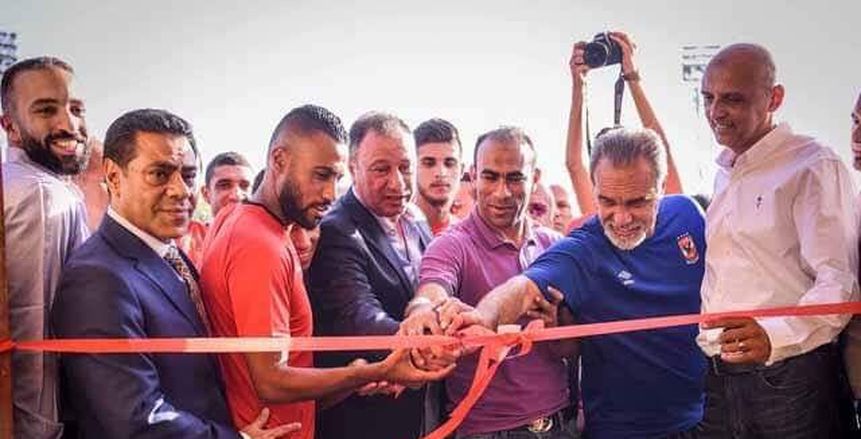 بالصور.. مجلس الأهلي يفتتح غرف ملابس جديدة للاعبين بمواصفات عالمية