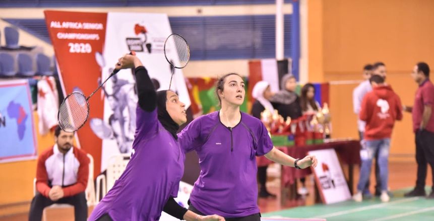مصر تحصد 8 ميداليات ببطولة أفريقيا للريشة الطائرة